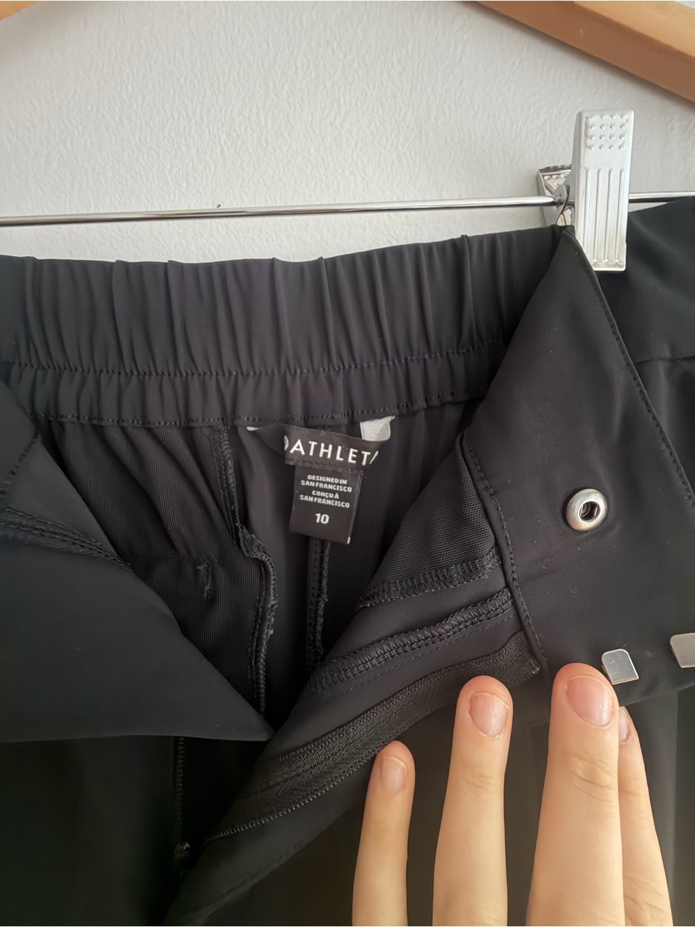Athleta Black PINNACLE HIGH RISE TROUSER - Picture 2 of 4